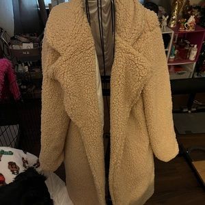 Long Teddy Coat